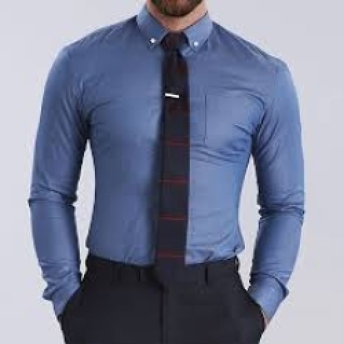EverCraft Premium Cotton Men’s Full Sleeve Classic Button-Down Shirt 3