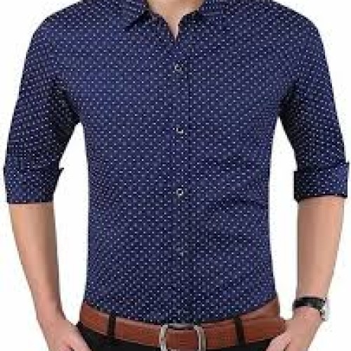 solid cotton mens shart.